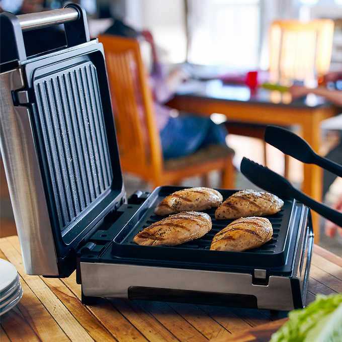 george foreman contact smokeless